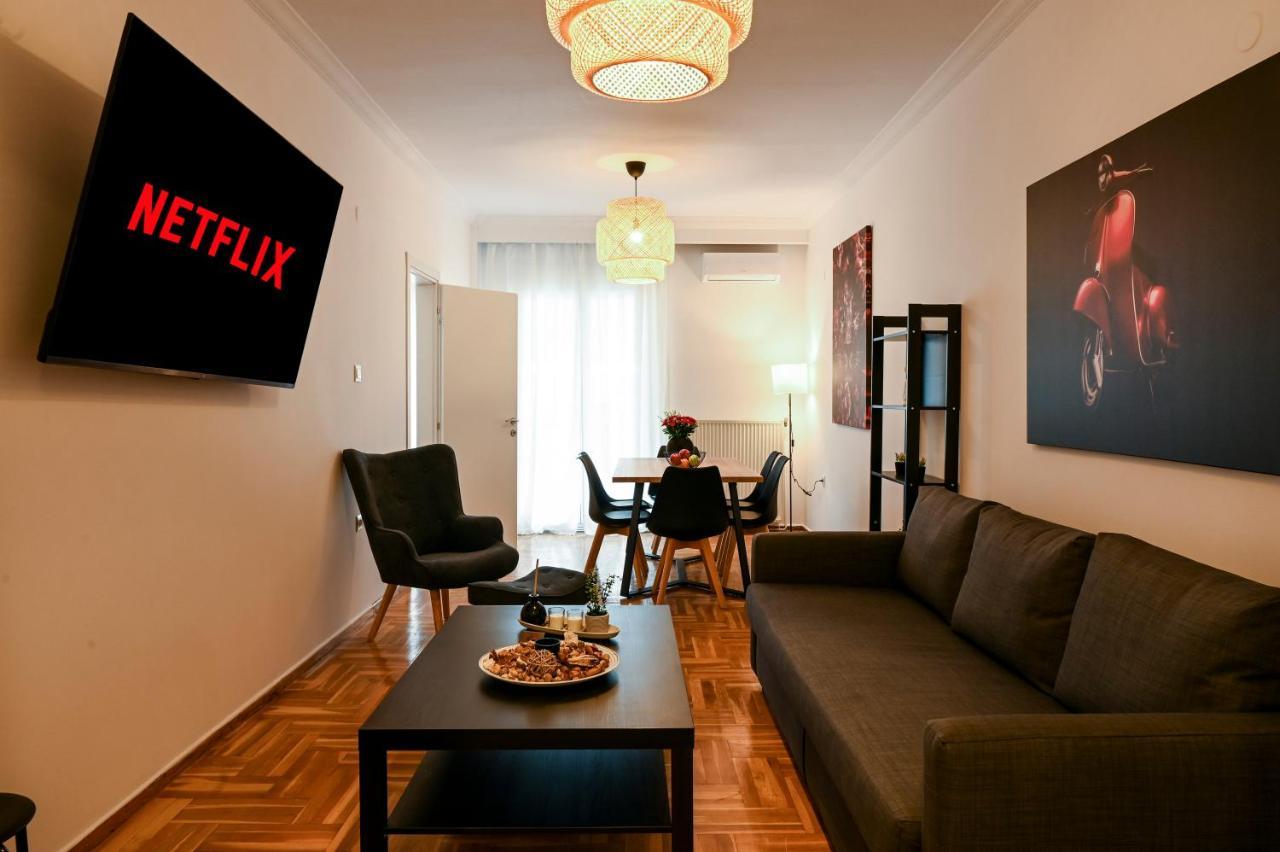 Thessaloniki Center Deluxe Apartment Kültér fotó